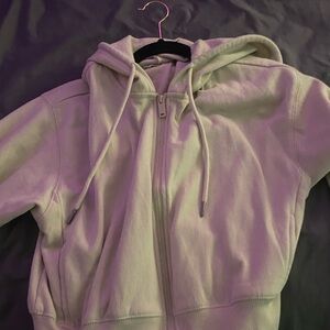 Bluenotes Light Sage Zip-Up Hoodie